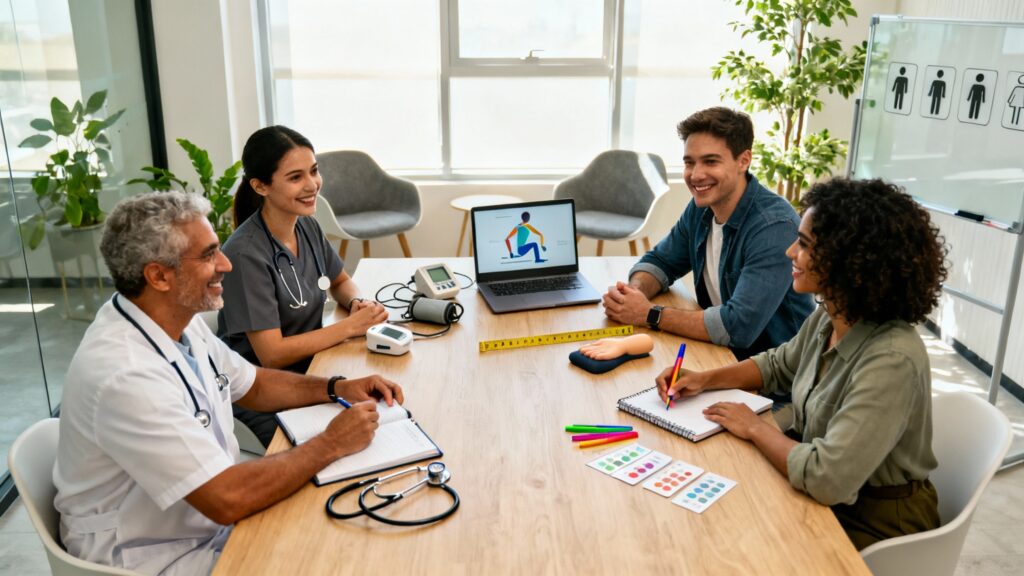 Équipe pluridisciplinaire service prévention santé travail SPST médecin ergonome psychologue Paris entreprise
